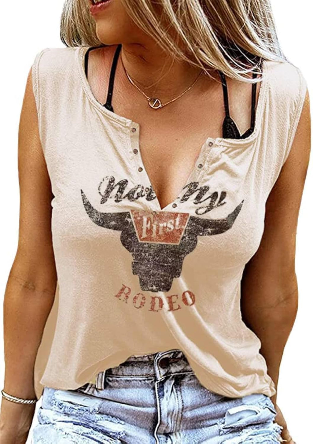Smooth As Tennessee Tank Top Sweet As Strawberry Shirt Ring Hole Sleeveless Sexy V Neck Womens Retro Country Music Tops