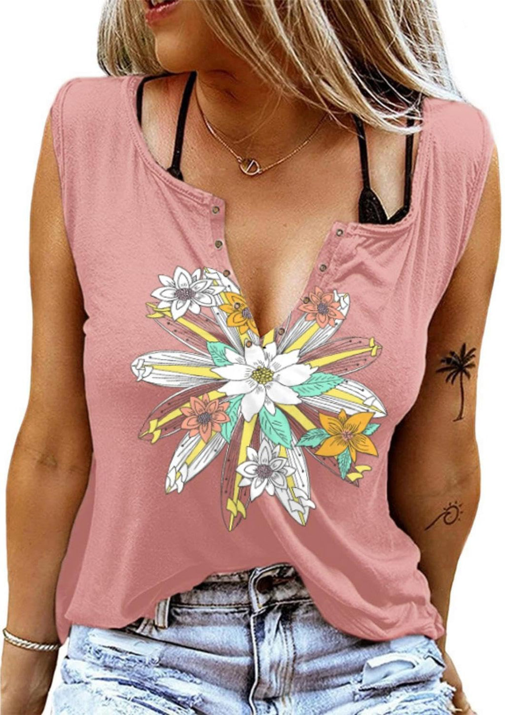 Smooth As Tennessee Tank Top Sweet As Strawberry Shirt Ring Hole Sleeveless Sexy V Neck Womens Retro Country Music Tops
