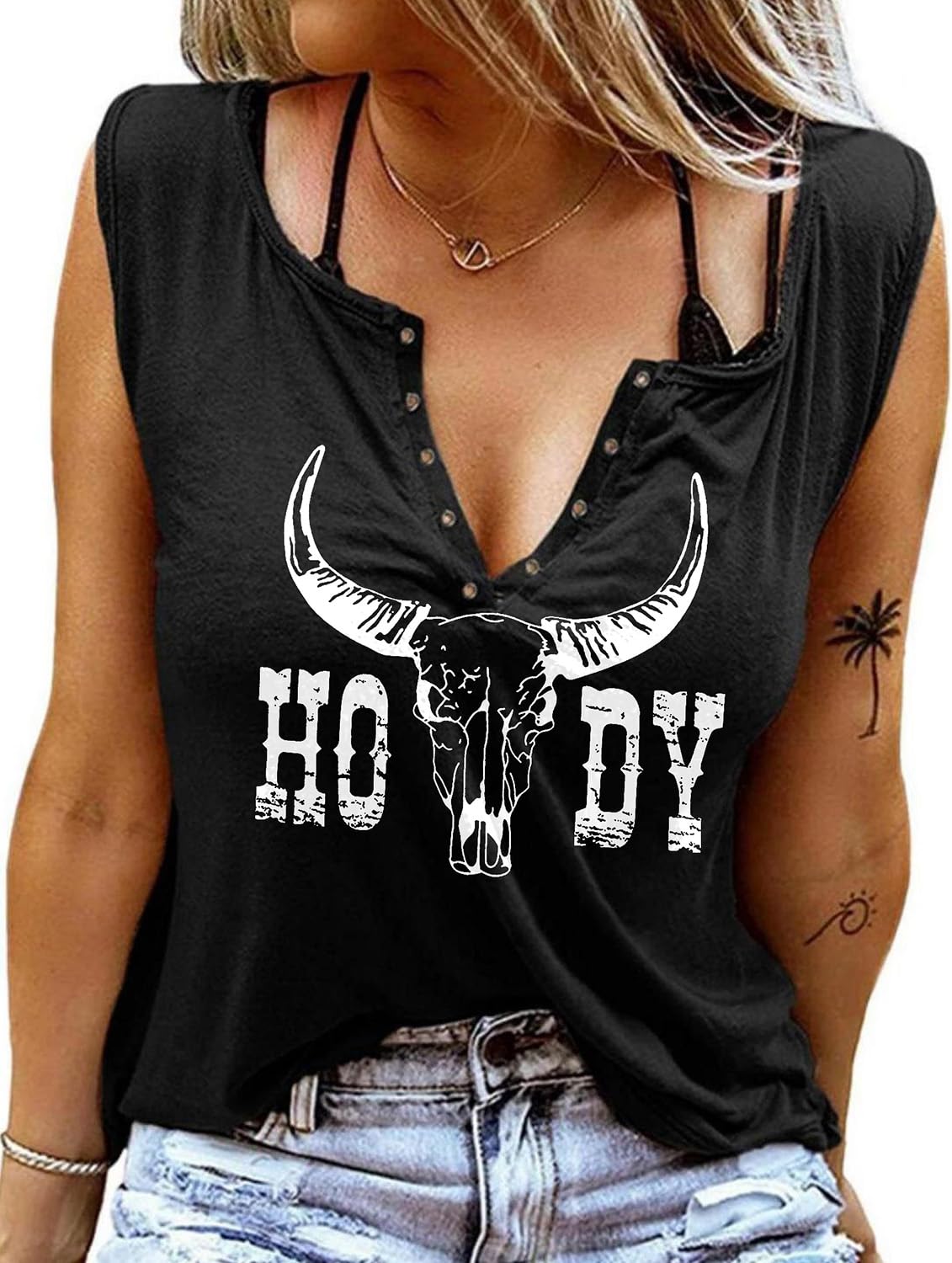 Smooth As Tennessee Tank Top Sweet As Strawberry Shirt Ring Hole Sleeveless Sexy V Neck Womens Retro Country Music Tops
