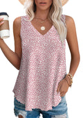Aokosor Ladies Tops Vest Scoop Neck Sleeveless Eyelet Embroidery Tank Women Summer Clothes